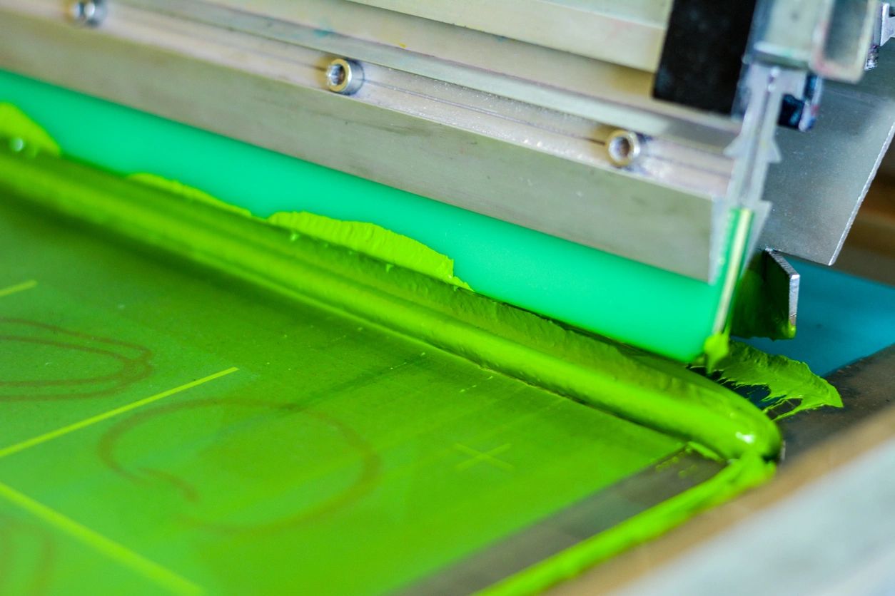 green screen printing